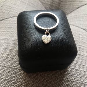 Pandora Heart Lock Ring